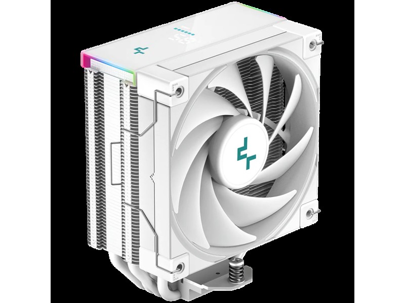 DeepCool AK400 DIGITAL SE WH, CPU Air Cooler, 1x120mm FK120 PWM Fan, Digital Display, ARGB, 4 Heatpipes, White, LGA1851/1700/1200/115x, AMD AM5/AM4, 126x97x157 mm(LxWxH), R-AK400-WHADMN-GJD, 3Y