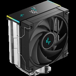 DeepCool AK400 DIGITAL SE, CPU Air Cooler, 1x120mm FK120 PWM Fan, Digital Display, ARGB, 4 Heatpipes, Black, LGA1851/1700/1200/115x, AMD AM5/AM4, 126x97x157 mm(LxWxH), R-AK400-BKADMN-GJD, 3Y