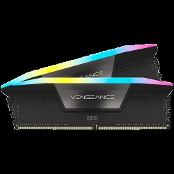 CORSAIR VENGEANCE RGB DDR5 64GB (2 x 32GB) DDR5 6000 CL40-50-50-96 1.35V Intel XMP & AMD EXPO - GREY
