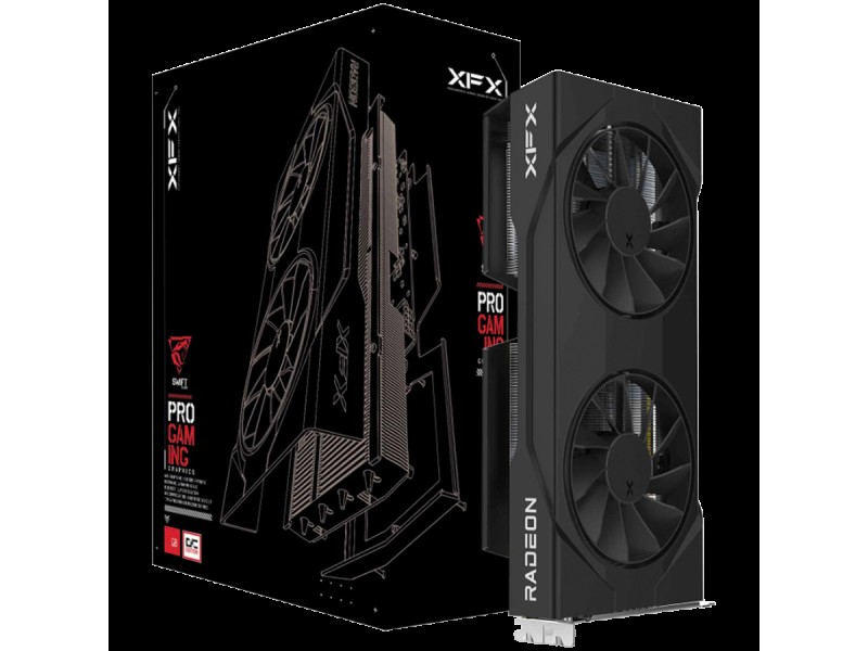 XFX Swift AMD Radeon RX 9060 XT OC 8GB GDDR6 128-bit HDMI 2x DP