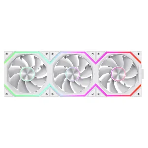 Gamemax Комплект вентилатори Fan Pack 3-in-1 3x120mm - FN12A-N2 WL-RW - Reverse, Daisy-Chain, A-RGB, White Gamemax Комплект вентилатори Fan Pack 3-in-1 3x120mm - FN12A-N2 WL-RW - Reverse, Daisy-Chain, A-RGB, White