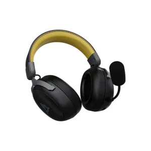 Ajazz безжични геймърски слушалки Wireless Gaming Headphones - AHM08 MAX Black, Gray, Yellow - Bluetooth , 2.4G