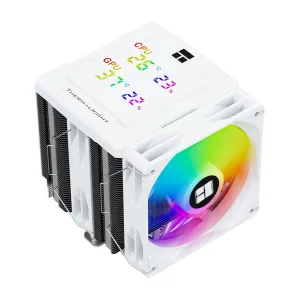 Thermalright охладител CPU Cooler Peerless Assassin 120 Digital A-RGB White - Dual-Tower - LGA1851/AM5