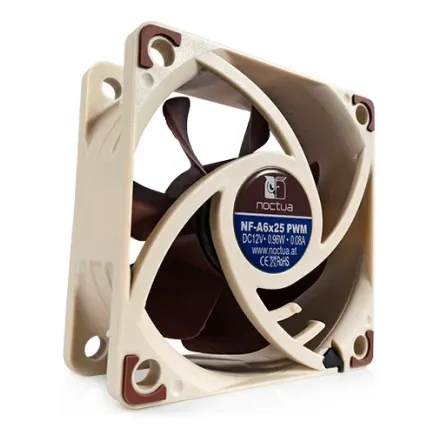 Noctua Вентилатор Fan 60x60x25mm PWM 550-3000rpm NF-A6x25-PWM Noctua Вентилатор Fan 60x60x25mm PWM 550-3000rpm NF-A6x25-PWM