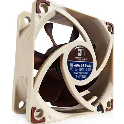 Noctua Вентилатор Fan 60x60x25mm PWM 550-3000rpm NF-A6x25-PWM