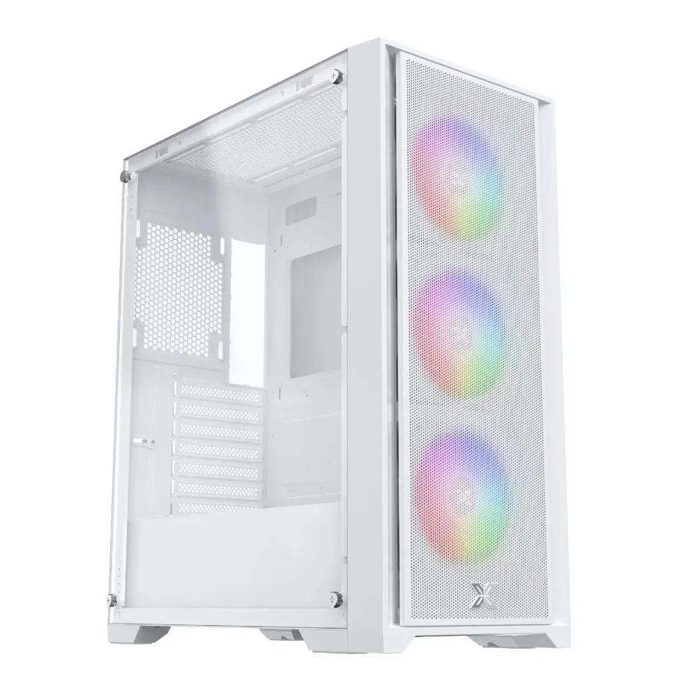 Xigmatek кутия Case ATX - Gaming X II Arctic - 4 ARGB Fans