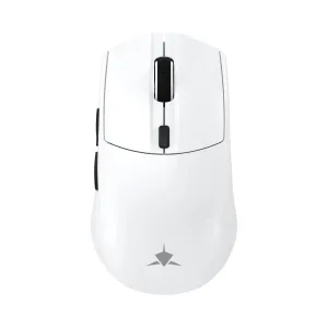 White Shark професионална геймърска мишка Wireless Gaming Mouse CADOR - 10000dpi, 1000Hz, Bluetooth, White