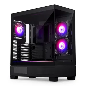 Phanteks кутия Case E-ATX - XT View Black