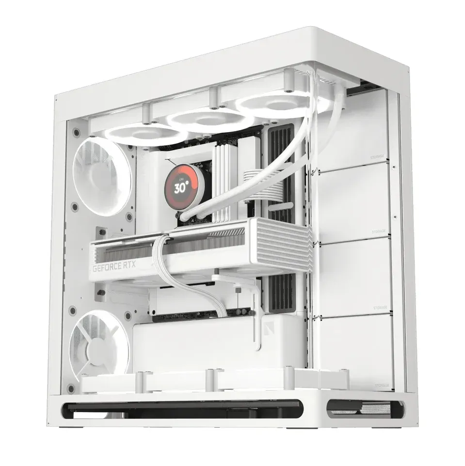 HAVN кутия Case E-ATX - HS 420 Base Edition White