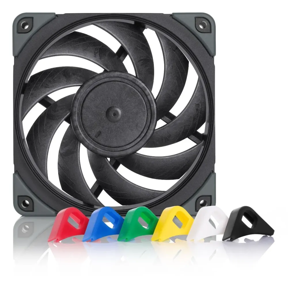 Noctua Вентилатор Fan 120mm NF-A12x25-PWM chromax.black.swap