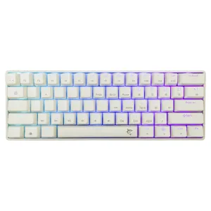 White Shark геймърска механична клавиатура Gaming Mechanical Keyboard SHINOBI 2 - YUSYA 5P Red Switches (English US), White White Shark геймърска механична клавиатура Gaming Mechanical Keyboard SHINOBI 2 - YUSYA 5P Red Switches (English US), White