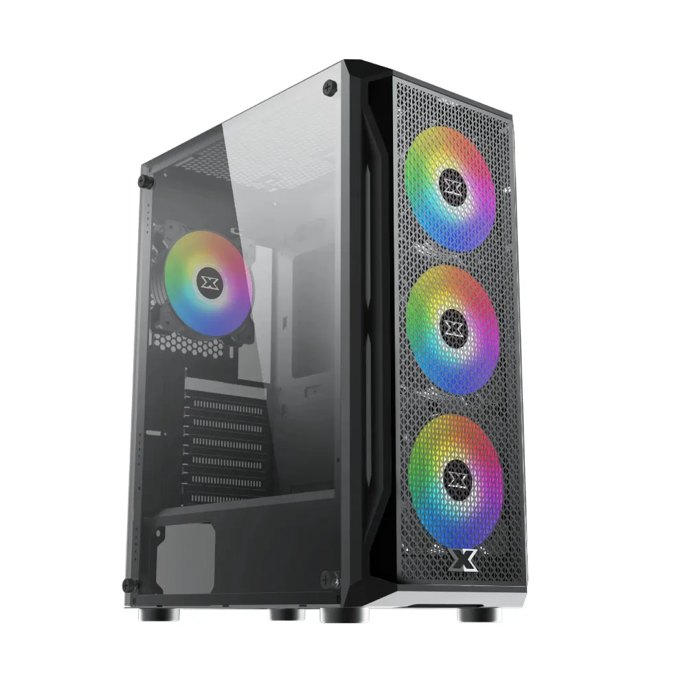 Xigmatek кутия Case ATX - Gaming X - 4 RGB Fans