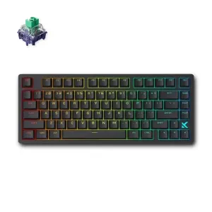 MCHOSE геймърска механична клавиатура Gaming Mechanical Keyboard Jet75 - 8K, Kailh Magnetic God Switch [Linear] (English US), Black