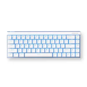MCHOSE геймърска механична клавиатура Gaming Mechanical Keyboard Ace 68 Air - 8K, Mount Tai Magnetic Switch GT [Tactile] (English US), White