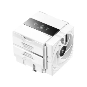 Sudokoo охладител CPU Cooler SK620V WHITE - Dual-Tower - LGA1851/AM5