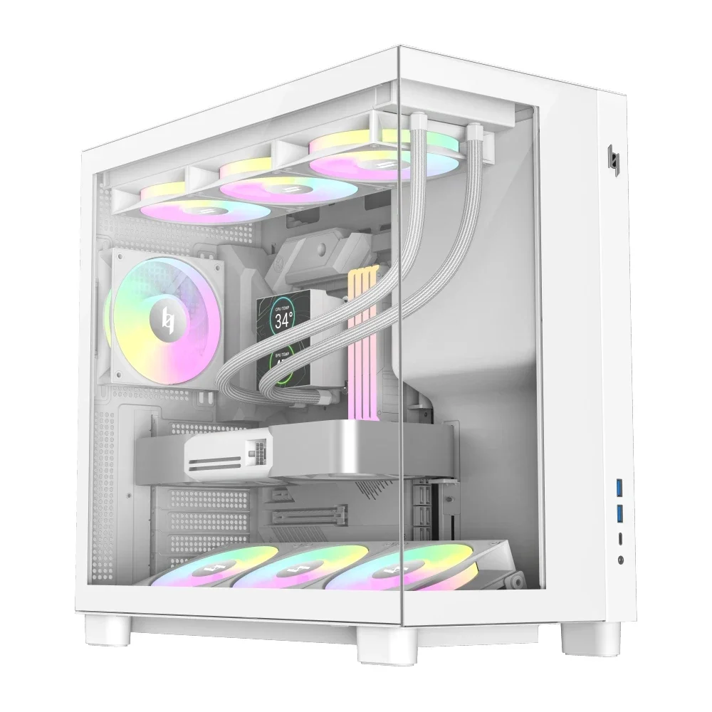 Gamemax кутия Case ATX - NEX C53 WH Gamemax кутия Case ATX - NEX C53 WH