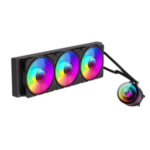 Gamemax водно охлаждане Water Cooling IceBurg 360 Infinity Black - Infinity Mirror, Addressable RGB Gamemax водно охлаждане Water Cooling IceBurg 360 Infinity Black - Infinity Mirror, Addressable RGB