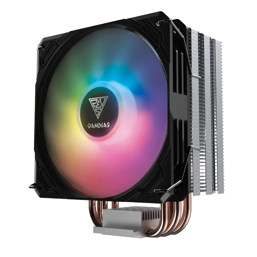 Gamdias охладител CPU Cooler BOREAS E1-410 A-RGB