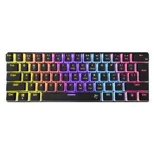 White Shark геймърска механична клавиатура Gaming Mechanical Keyboard SHINOBI 2 - Blue Switches (English US), Black White Shark геймърска механична клавиатура Gaming Mechanical Keyboard SHINOBI 2 - Blue Switches (English US), Black