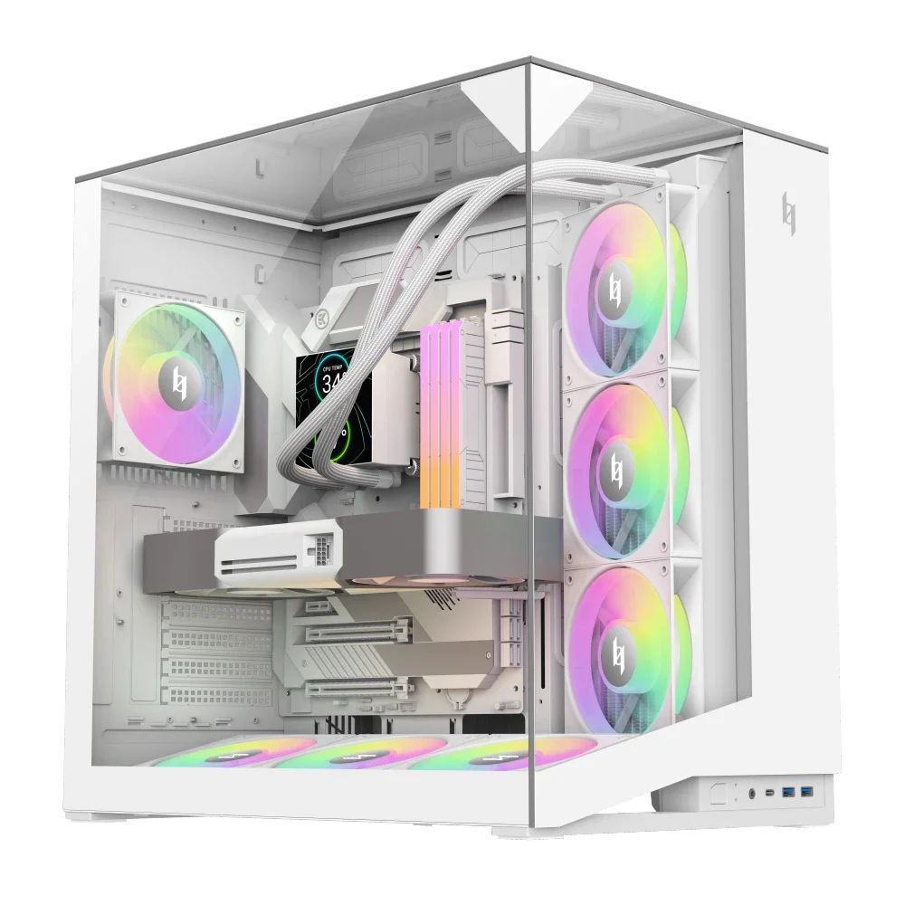 Gamemax кутия Case ATX - NEX C56 VC WH Gamemax кутия Case ATX - NEX C56 VC WH