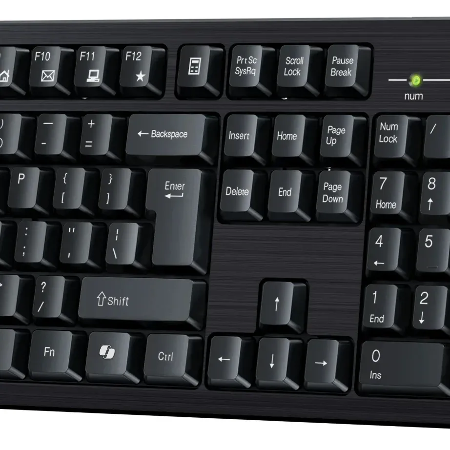 Genius клавиатура и мишка Wireless Keyboard and Mouse - KM-8101 Black - AI, BG, 2.4GHZ