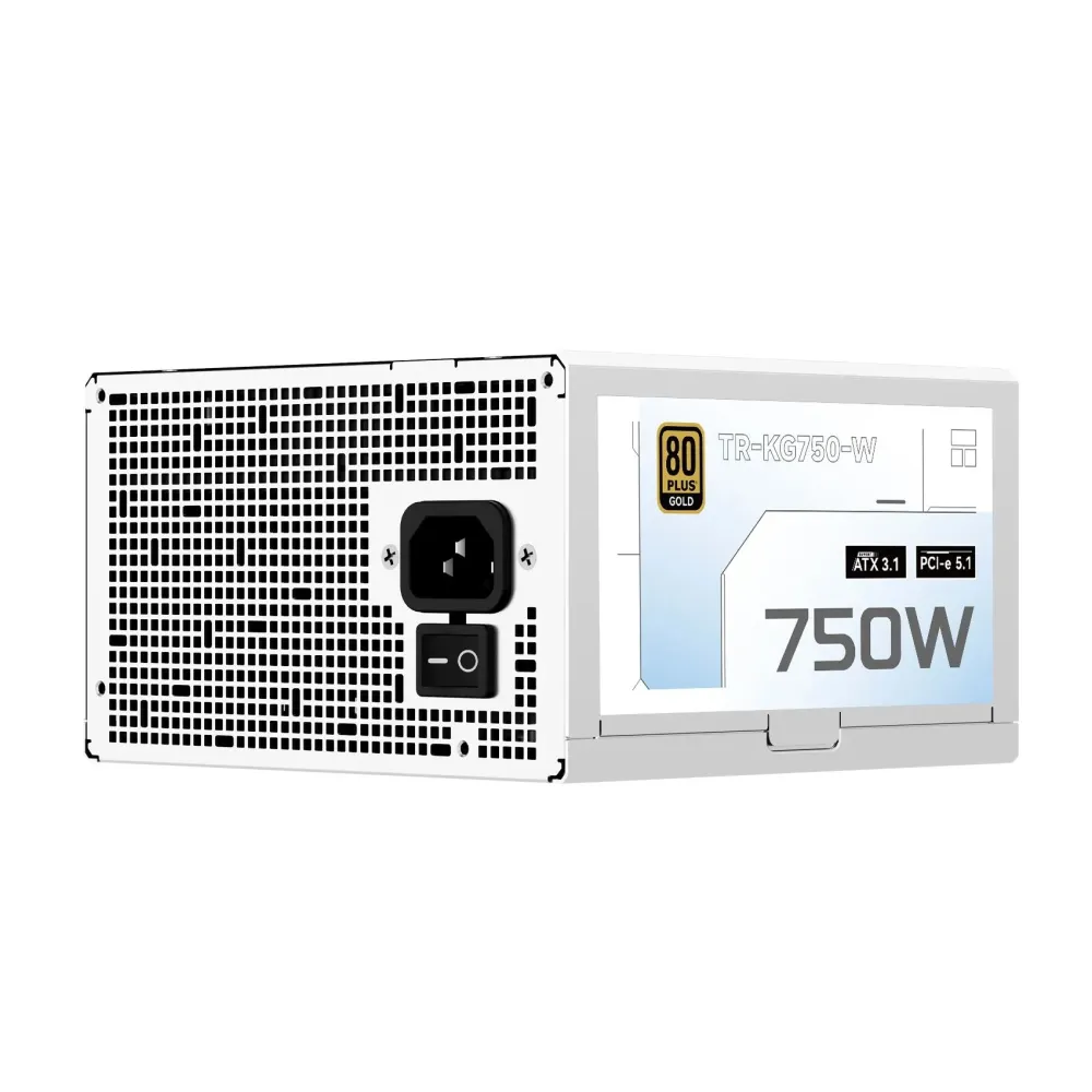 Thermalright захранване PSU ATX 3.1 750W White, Gold, Full Modular - TR-KG750-W