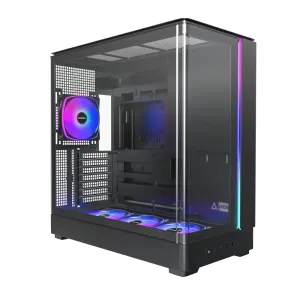 Montech кутия Case ATX - KING 45 PRO (B) - 4 x 120 mm A-RGB, USB-C