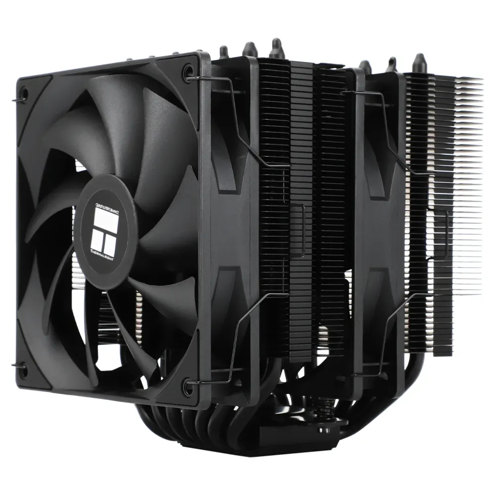 Thermalright охладител CPU Cooler Phantom Spirit 120 SE Black - Dual-Tower - LGA1851/LGA1700/AM5