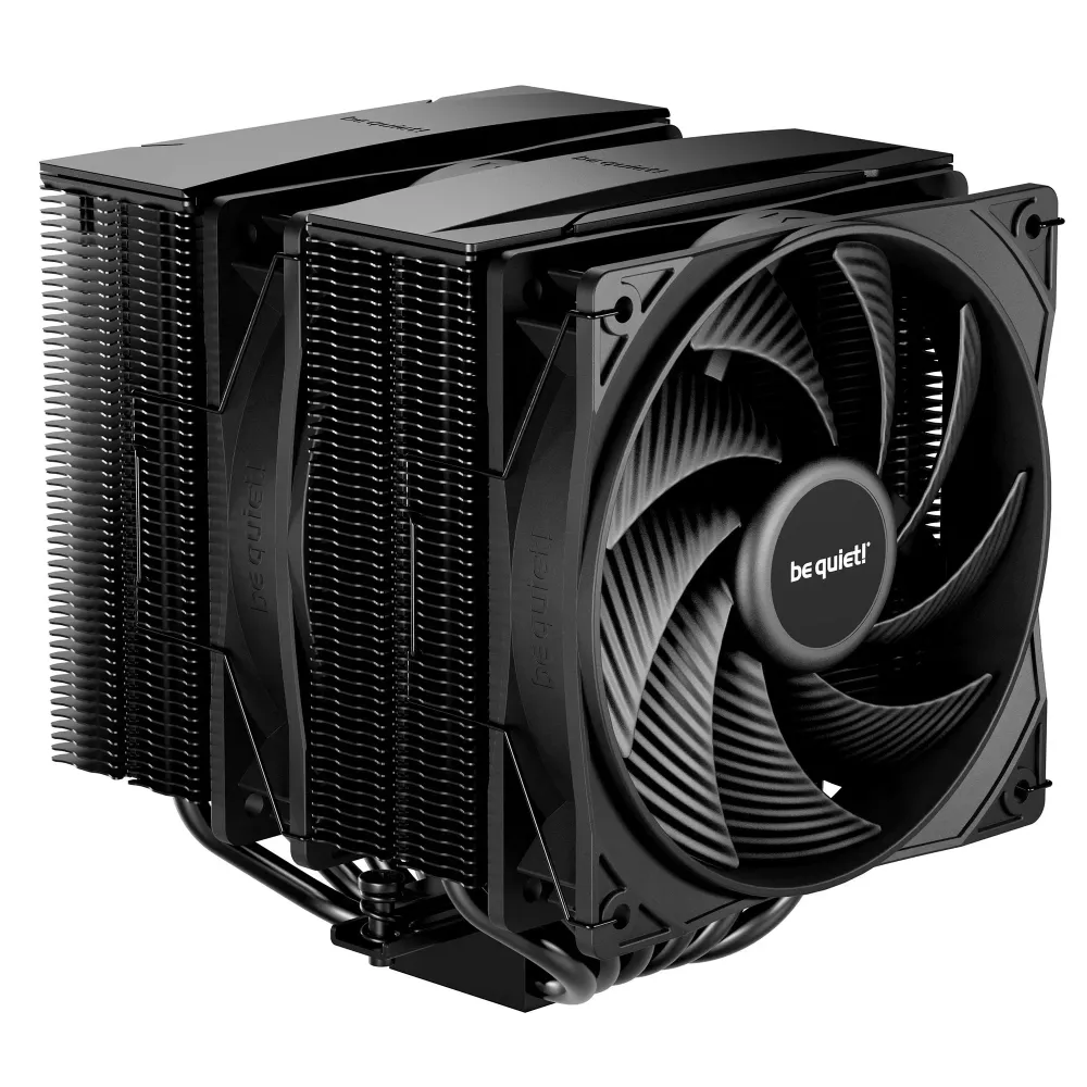 be quiet! охладител за процесор CPU Cooler - Pure Rock Pro 3 Black - Dual-Tower