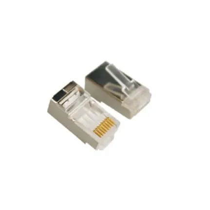 VCom Конектори UTP connectors Shileded STP 20pcs pack - NM025-20pcs VCom Конектори UTP connectors Shileded STP 20pcs pack - NM025-20pcs