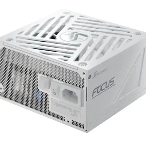 Seasonic захранване PSU ATX 3.1 750W Gold, Full Modular, PCIe 5.1 - FOCUS-GX-750-V4-WHITE