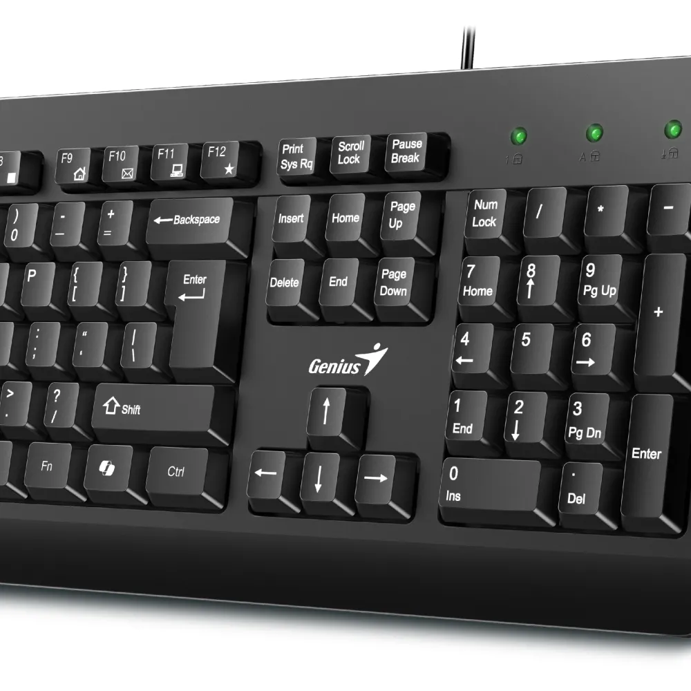 Genius клавиатура и мишка Keyboard and Mouse - KM-160 Black - AI, BG, USB