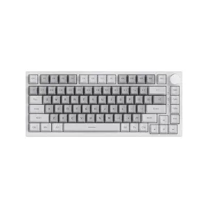 Ajazz геймърска механична клавиатура Gaming Mechanical Keyboard AK820 - Mille feuille Yellow Switches [Linear] (English US), White Gray, White Light