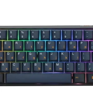 Ducky професионална геймърска механична клавиатура Professional Gaming Mechanical Keyboard One 3 Pro Mini Nazca Line - 8K, Cherry MX2A RGB Red [Linear]