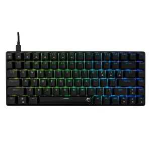 White Shark геймърска механична клавиатура Gaming Mechanical Keyboard HAMACHI - YUSYA 5P Blue Switches (English US), Black White Shark геймърска механична клавиатура Gaming Mechanical Keyboard HAMACHI - YUSYA 5P Blue Switches (English US), Black