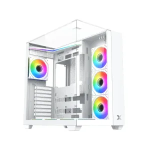 Xigmatek кутия Case ATX - Aqua V Arctic (H23A) - 7 ARGB Fans