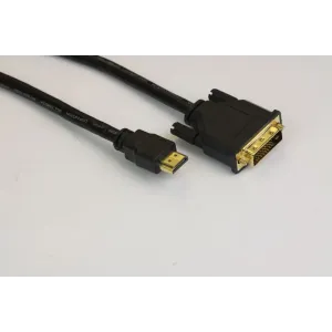 VCom Кабел DVI 24+1 Dual Link M / HDMI M - CG481G-10m VCom Кабел DVI 24+1 Dual Link M / HDMI M - CG481G-10m