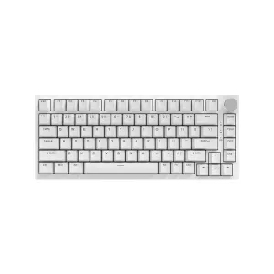 Ajazz геймърска механична клавиатура Gaming Mechanical Keyboard AK820 - Blue Switches [Tactile] (English US), White, Blue Light