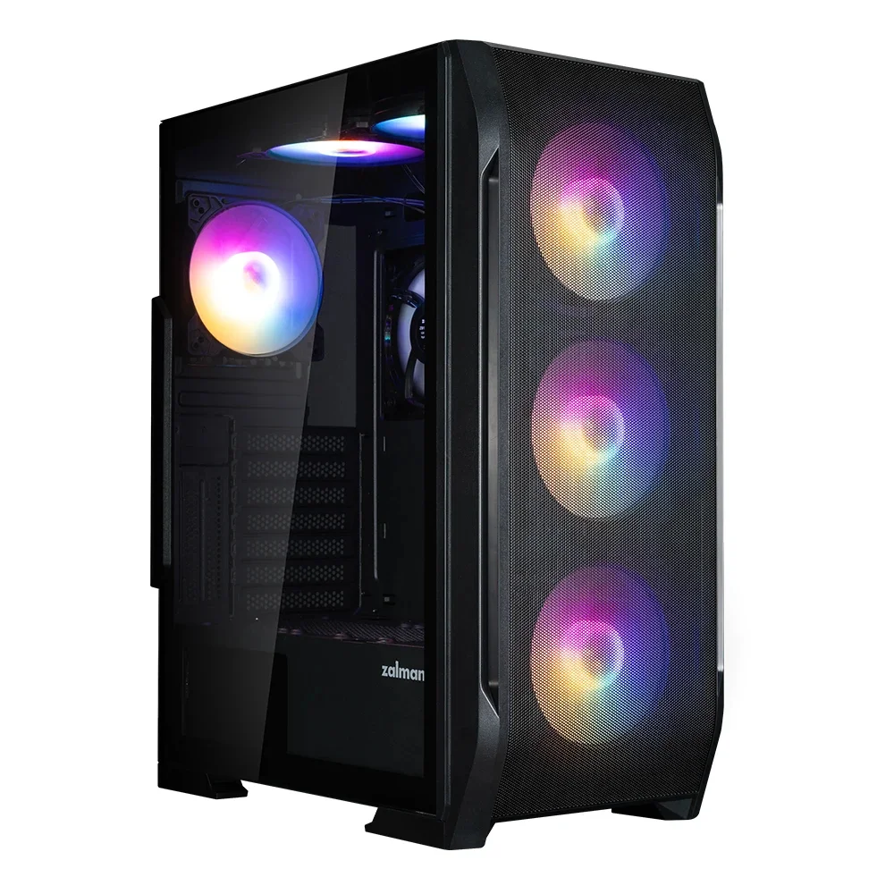 Zalman кутия за компютър Case ATX - N7 PLUS - 7 fans included, Tempered Glass