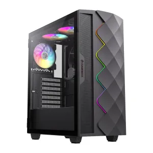 Gamemax кутия Case EATX - Diamond CP A-RGB