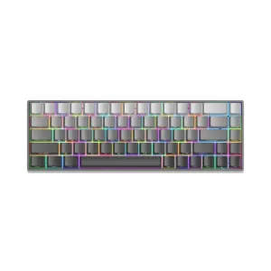 White Shark геймърска механична клавиатура Gaming Mechanical Keyboard NUNCHAKU - Red Switches (English US), Grey White Shark геймърска механична клавиатура Gaming Mechanical Keyboard NUNCHAKU - Red Switches (English US), Grey