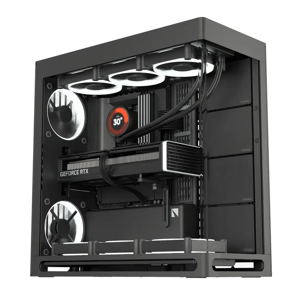 HAVN кутия Case E-ATX - HS 420 Base Edition Black