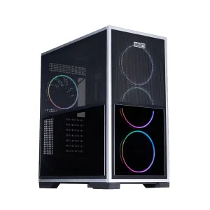 1stPlayer кутия Case EATX - IF8 Black - 4 x 140 mm A-RGB fans included, USB-C