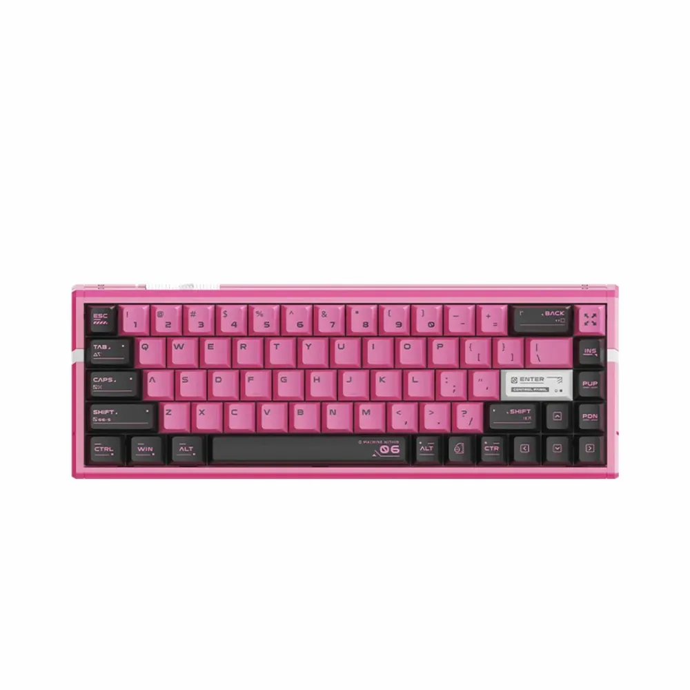 ATK професионална геймърска механична клавиатура Professional Gaming Mechanical Keyboard RS6 Ultra - 8K, TTC RGB Magneto [Linear] - Sakura Warrior