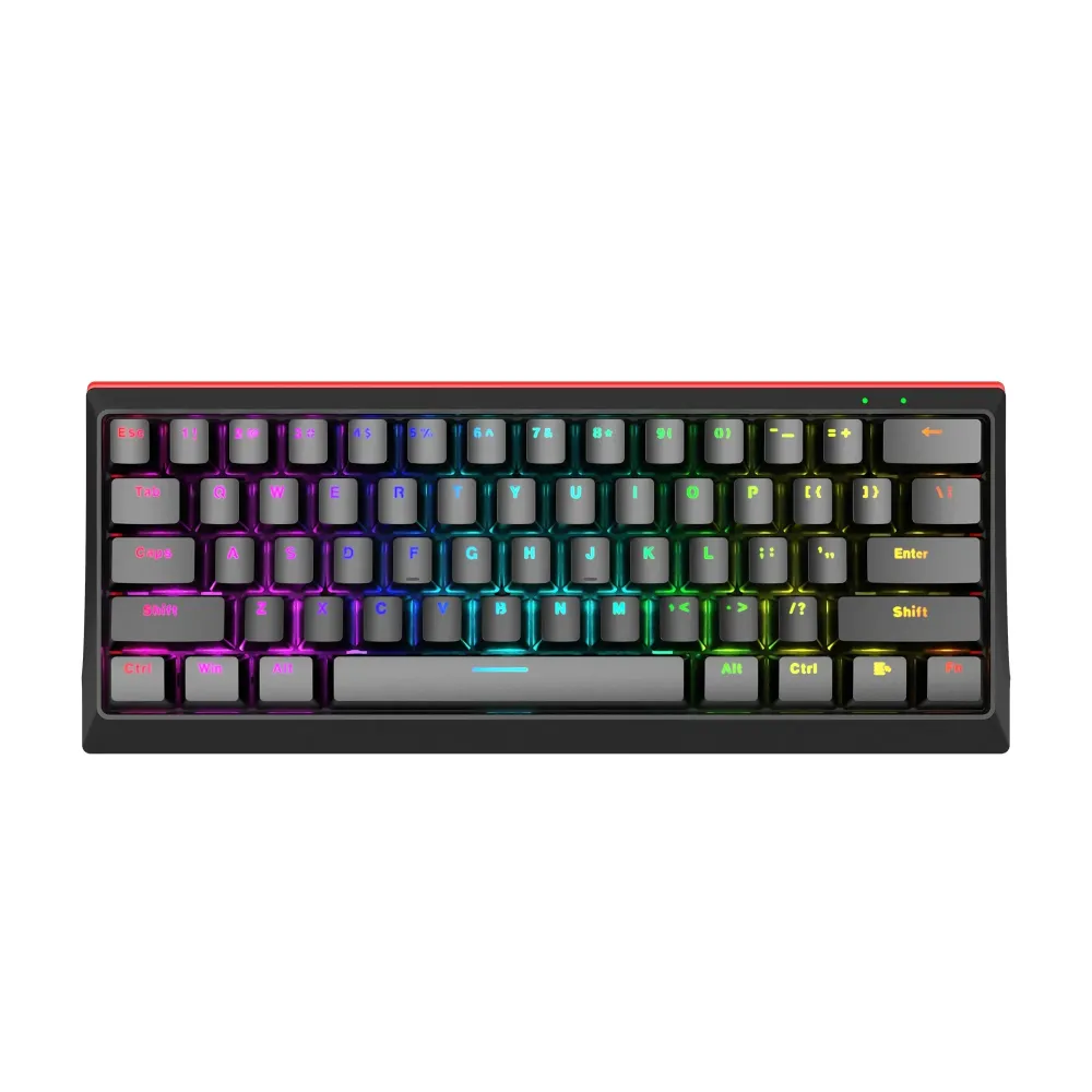 Marvo геймърска клавиатура Gaming Mechanical keyboard 61 keys TKL - Hecate 61B - KG962G - BLUE switches