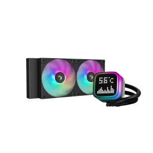 DeepCool водно охлаждане Water Cooling LP240 - LCD Screen, A-RGB