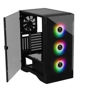 Gamdias кутия Case ATX - TALOS E2 Elite - aRGB, Tempered Glass