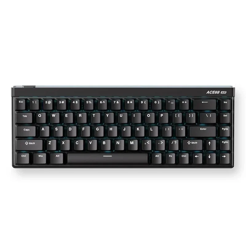 MCHOSE геймърска механична клавиатура Gaming Mechanical Keyboard Ace 68 Air - 8K, Mount Tai Magnetic Switch GT [Tactile] (English US), Black