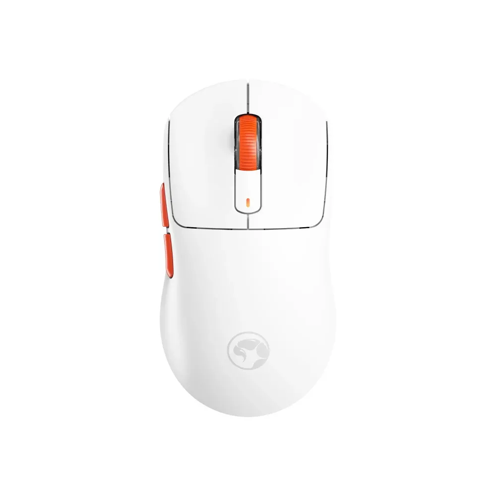 Marvo безжична геймърска мишка Wireless Gaming Mouse Niro 60W G964W White - Bluetooth, 2.4G, 12000dpi