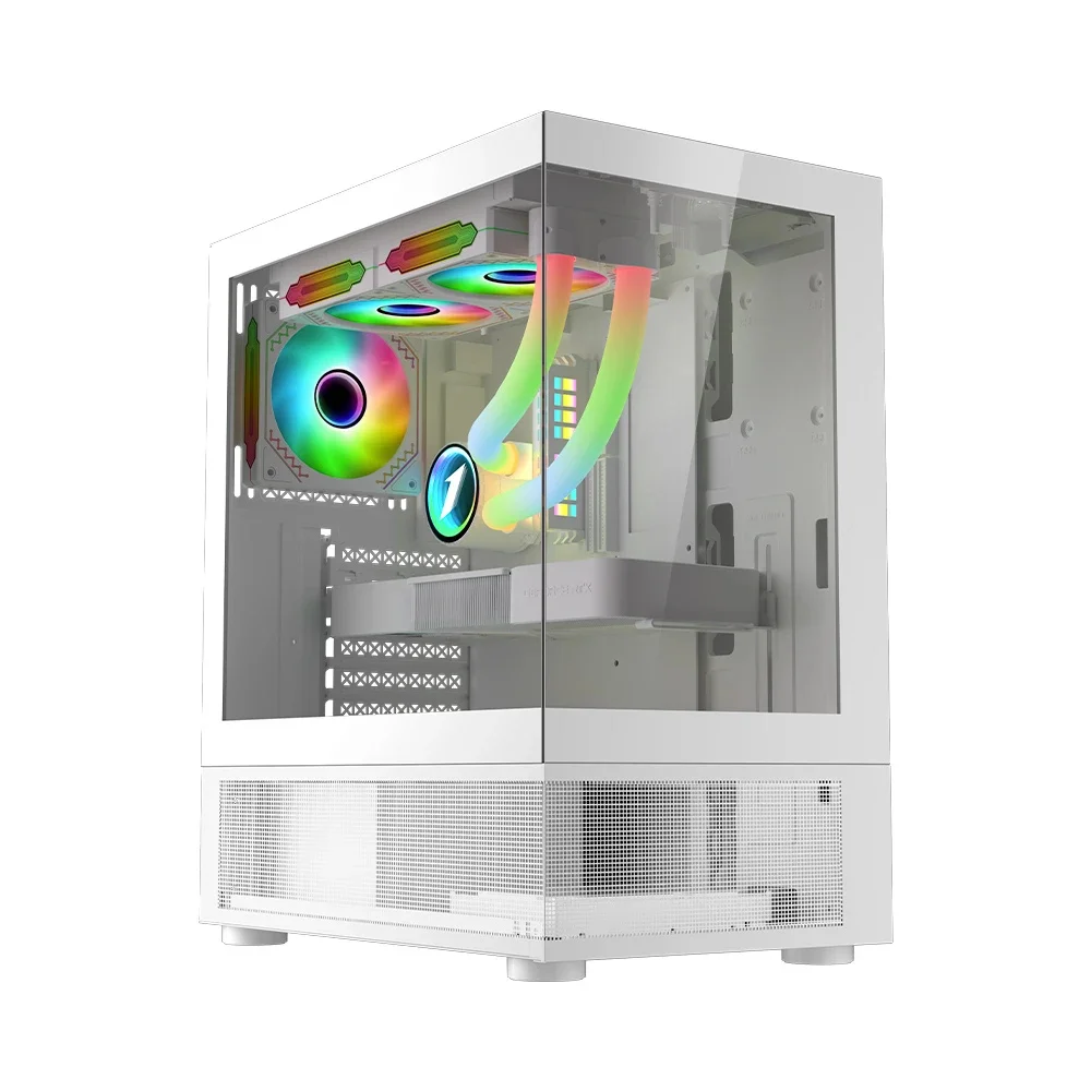 1stPlayer кутия Case ATX - MIKU Mi7-A White - Reversed fans included 1stPlayer кутия Case ATX - MIKU Mi7-A White - Reversed fans included